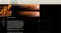 Desktop Screenshot of delfuegoaussies.tripod.com