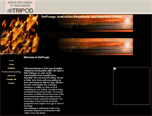 Tablet Screenshot of delfuegoaussies.tripod.com