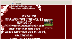 Desktop Screenshot of felicitymarchingband.tripod.com