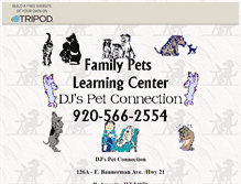 Tablet Screenshot of familypetscenter.tripod.com