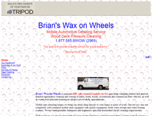 Tablet Screenshot of brianswaxonwheels.tripod.com