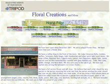 Tablet Screenshot of floral-creations.tripod.com