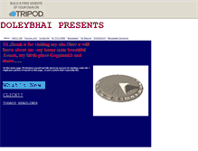 Tablet Screenshot of doleybhai.tripod.com