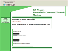 Tablet Screenshot of billiamholden.tripod.com