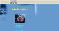 Desktop Screenshot of alliedlogistics.tripod.com