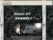 Tablet Screenshot of headupkennels.tripod.com