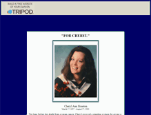 Tablet Screenshot of cherylhouston.tripod.com