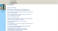 Desktop Screenshot of dtmarketing.tripod.com