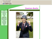 Tablet Screenshot of damienbodie.tripod.com