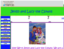 Tablet Screenshot of jenzo-lucytheclowns.tripod.com