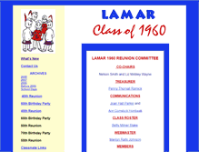 Tablet Screenshot of lamar1960.tripod.com