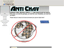 Tablet Screenshot of anti-chav.tripod.com
