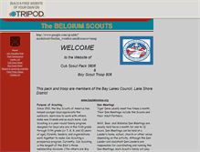 Tablet Screenshot of belgiumscouts3806.tripod.com