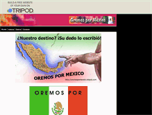 Tablet Screenshot of oremospormexico.tripod.com
