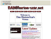 Tablet Screenshot of danhortonszar.tripod.com