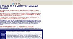 Desktop Screenshot of harmonusdumond.tripod.com