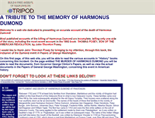 Tablet Screenshot of harmonusdumond.tripod.com