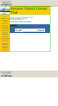 Mobile Screenshot of hornsbycricket.tripod.com
