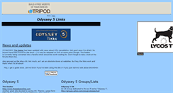 Desktop Screenshot of odyssey5links.tripod.com