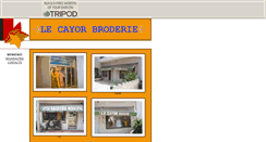 Desktop Screenshot of lecayorbroderie.tripod.com