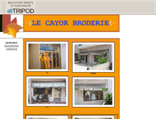 Tablet Screenshot of lecayorbroderie.tripod.com