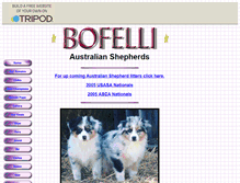 Tablet Screenshot of bofelli.tripod.com
