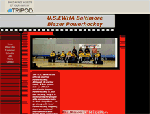 Tablet Screenshot of bennettblazerhockey.tripod.com