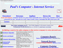 Tablet Screenshot of paulscomputer.tripod.com