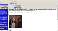 Desktop Screenshot of friends255.tripod.com