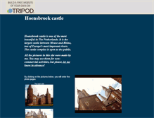 Tablet Screenshot of hoensbroek-castle.tripod.com