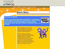 Tablet Screenshot of glenndairy.tripod.com