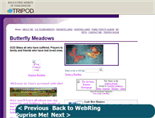 Tablet Screenshot of butterflymeadows.tripod.com