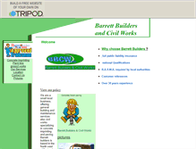 Tablet Screenshot of barrett-builders.tripod.com