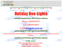 Tablet Screenshot of holidaydeelights.tripod.com