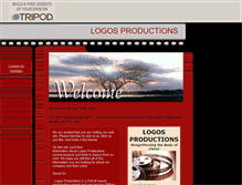 Tablet Screenshot of logosproductions.tripod.com
