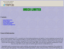 Tablet Screenshot of imeco.tripod.com