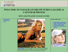 Tablet Screenshot of natalie-gulbis.tripod.com