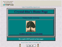 Tablet Screenshot of crystalblue.tripod.com