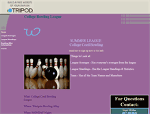 Tablet Screenshot of collegebowling.tripod.com