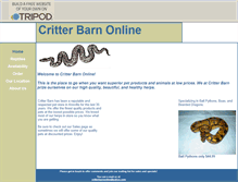 Tablet Screenshot of critterguylarry.tripod.com