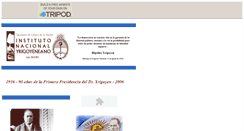 Desktop Screenshot of institutoyrigoyen.tripod.com