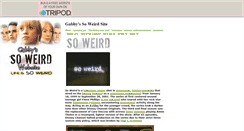 Desktop Screenshot of gabbyssoweirdsite.tripod.com