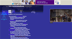 Desktop Screenshot of 123-communications.tripod.com