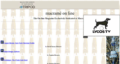 Desktop Screenshot of macrameonline.tripod.com
