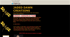 Desktop Screenshot of jadeddawn.tripod.com