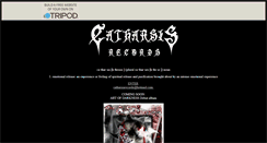 Desktop Screenshot of catharsisrecords.tripod.com