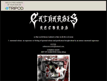 Tablet Screenshot of catharsisrecords.tripod.com