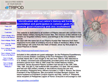 Tablet Screenshot of filipinos-koreanwar-usmilitary.tripod.com