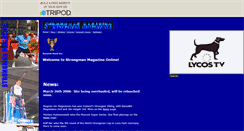 Desktop Screenshot of powerathlete2000.tripod.com