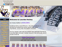 Tablet Screenshot of lourdeseaglehockey.tripod.com